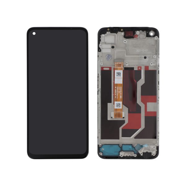 Ecrã Display Preto OLED para Oppo A76 (Com Frame)