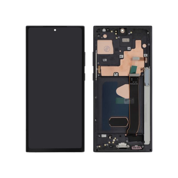 Ecrã Display Preto OLED para Samsung Galaxy Note 20 Ultra (Com Frame) - Compatível