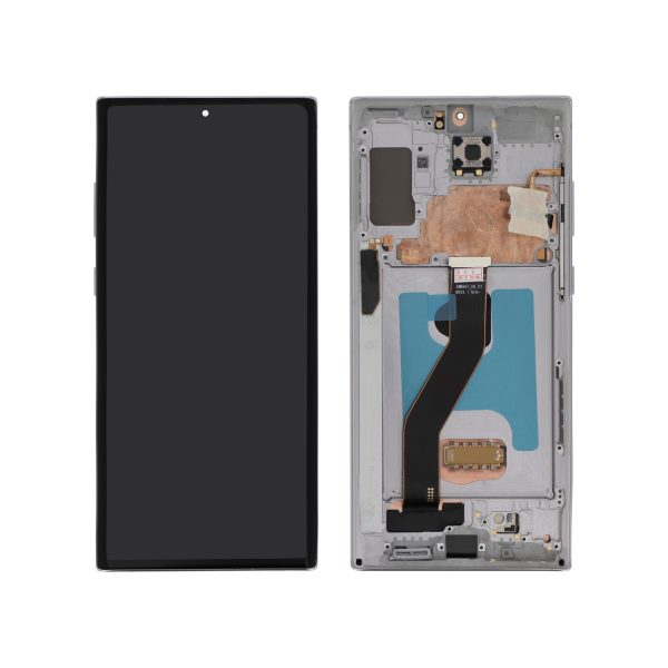 Ecrã Display OLED Prateado para Samsung Galaxy Note 10+ (N975F/N976B) - Compatível