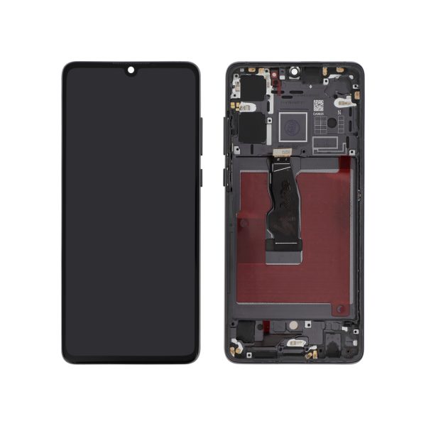 Ecrã Display Preto para Huawei P30 (Com Frame) - OEM ReLife