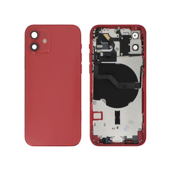 Tampa Traseira Vermelha para iPhone 12