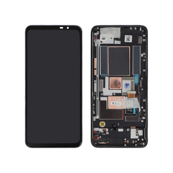 Ecrã Display Preto para ASUS ROG Phone 5 com Frame - OEM ReLife