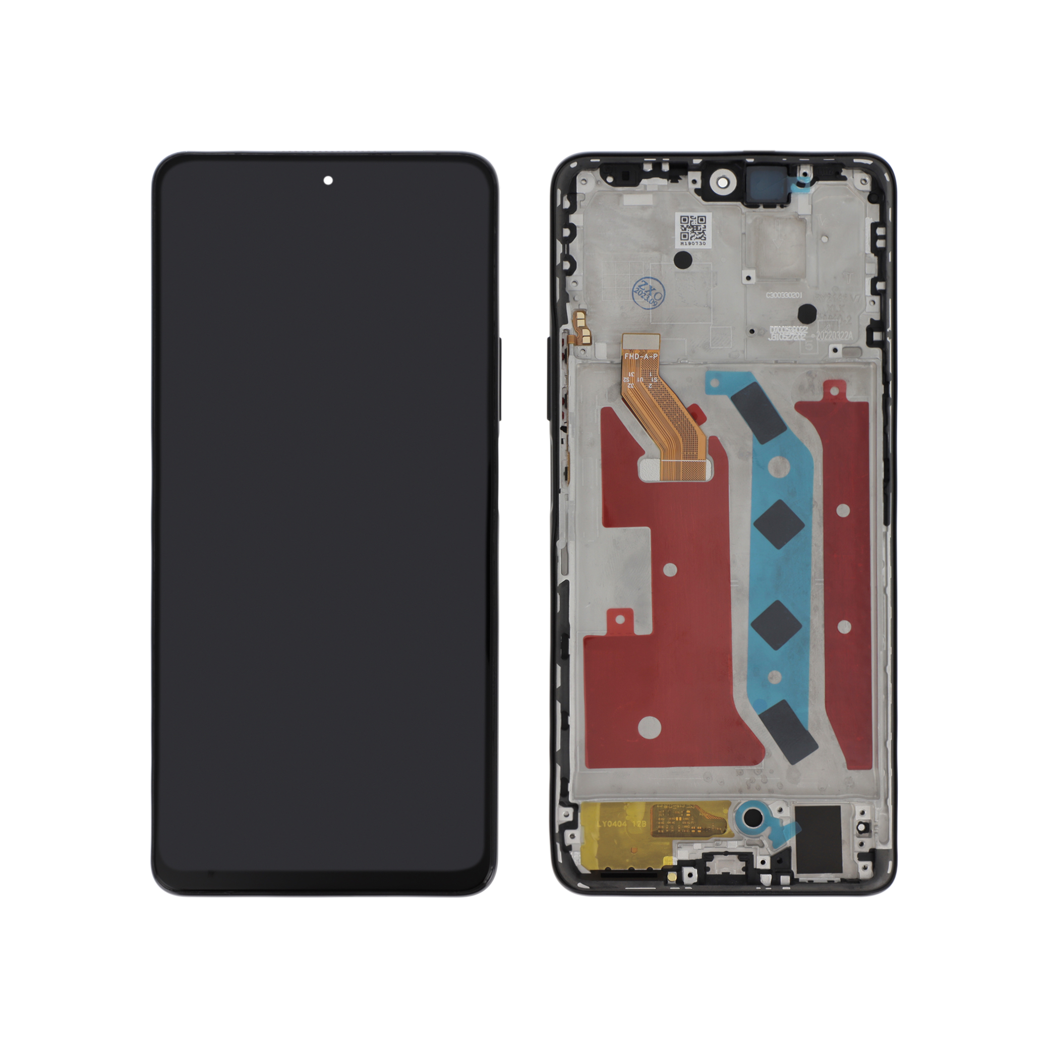3701569363076-0000 Ecrã Display Preto para Honor Magic 4 Lite 4G/5G (Com Frame) - Image 1