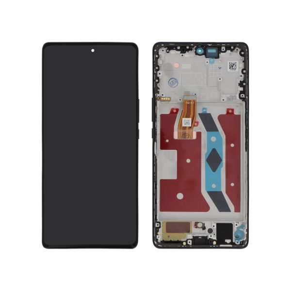 Ecrã Display Preto para Honor Magic 5 Lite (Com Frame) - Compatível
