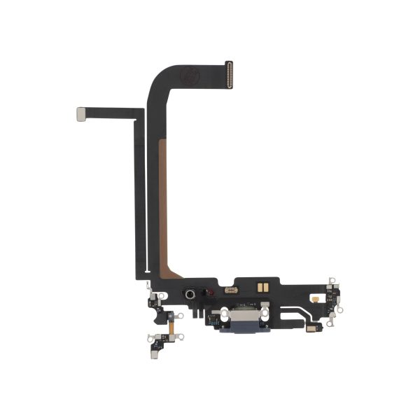 Flex do Conector de Carga Azul Alpino para iPhone 13 Pro Max - OEM ReLife