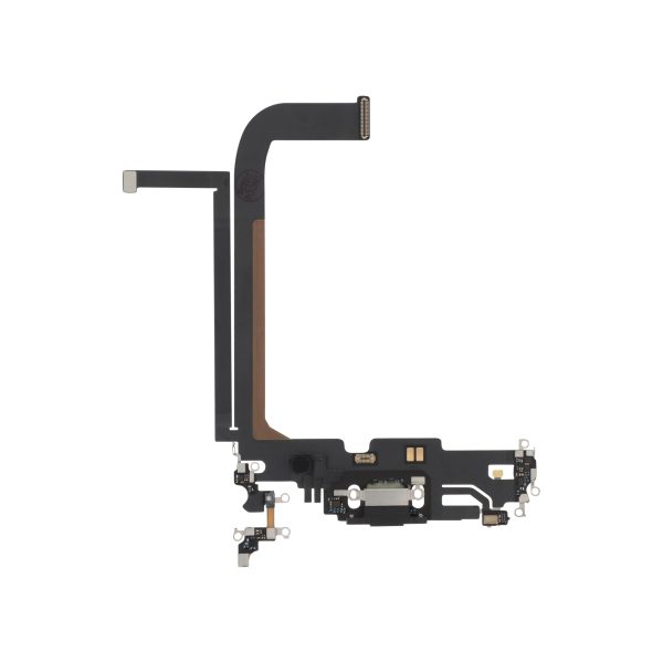 Flex do Conector de Carga Grafite para iPhone 13 Pro Max - OEM ReLife