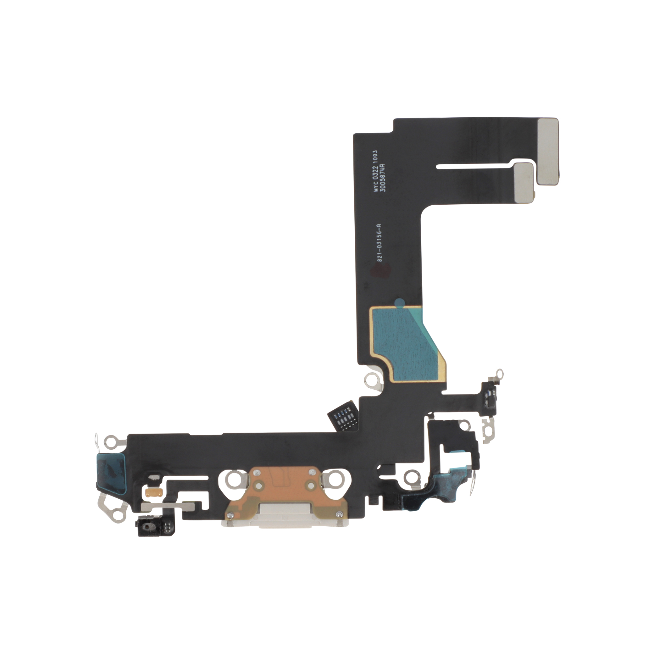 3701569364592-0001 Flex do Conector de Carga para iPhone 13 mini Estelar - OEM ReLife - Image 1