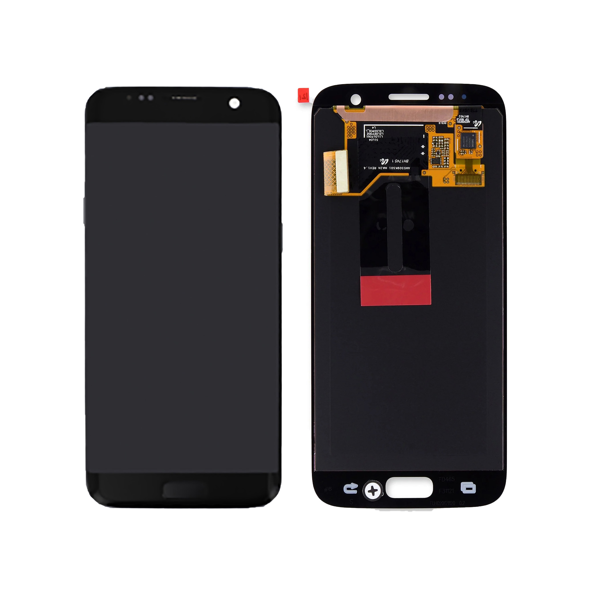 3701569367982-0000 Ecrã Display Preto para Samsung Galaxy S7 (G930F) - OEM ReLife - Image 1