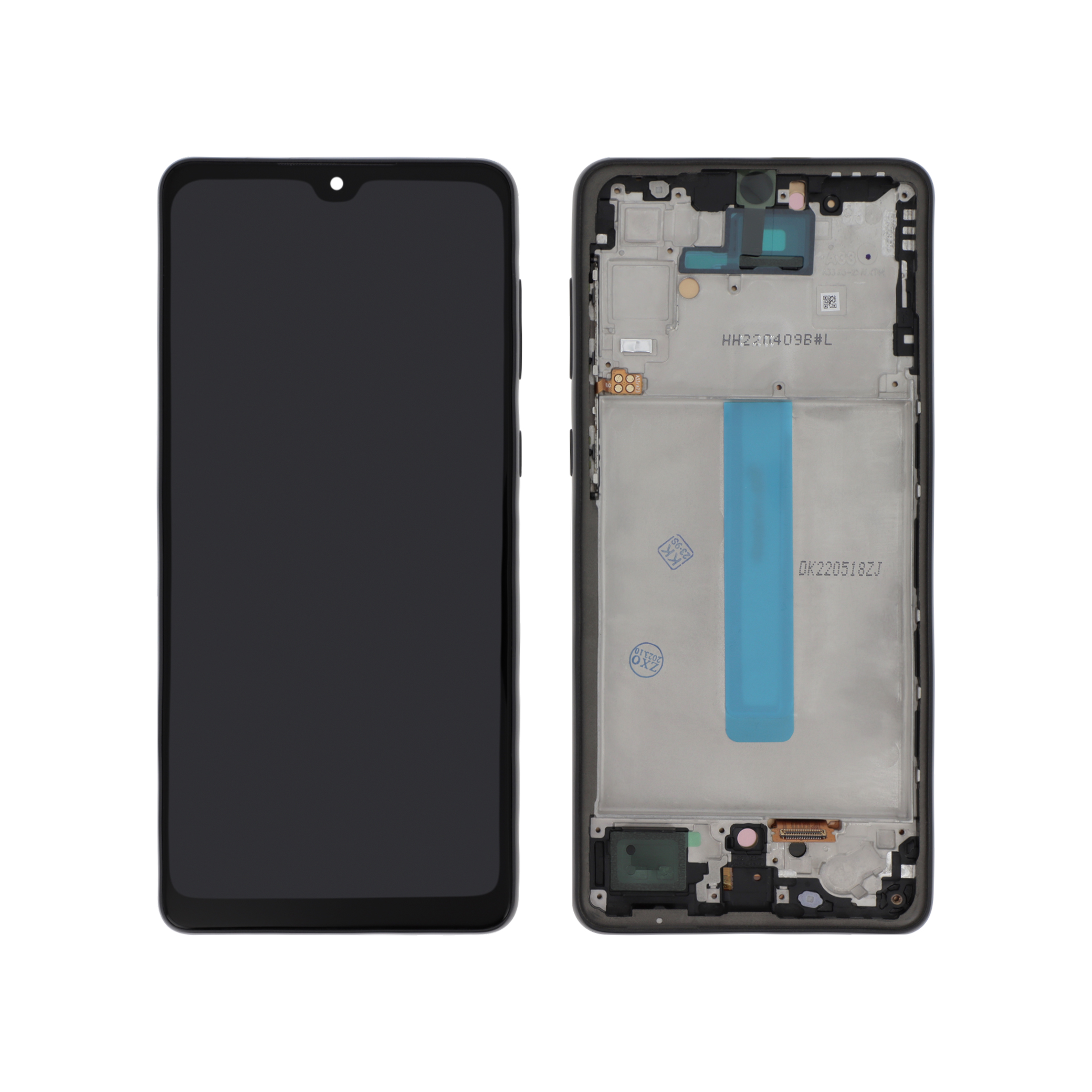 3701569368040-0000 Ecrã Display OLED Preto para Samsung Galaxy A33 5G (Com Frame) - Image 1