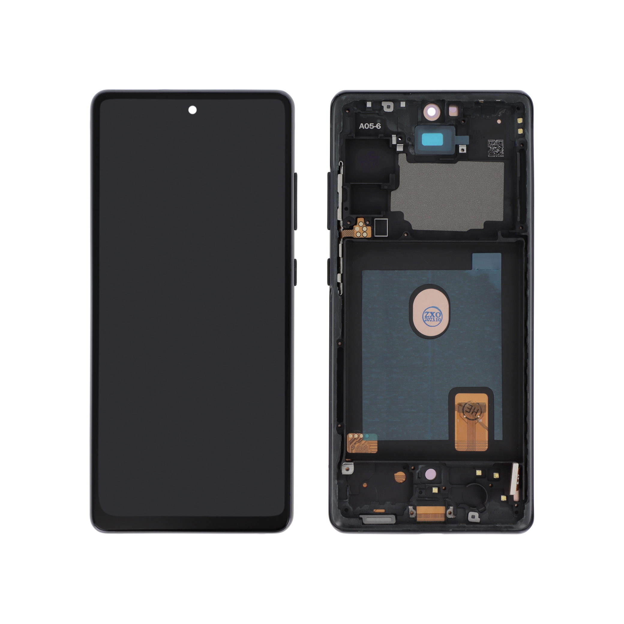 3701569370159-0000 Ecrã Display OLED Azul para Samsung Galaxy S20 FE (G780F/G781B) Com Frame - Image 1