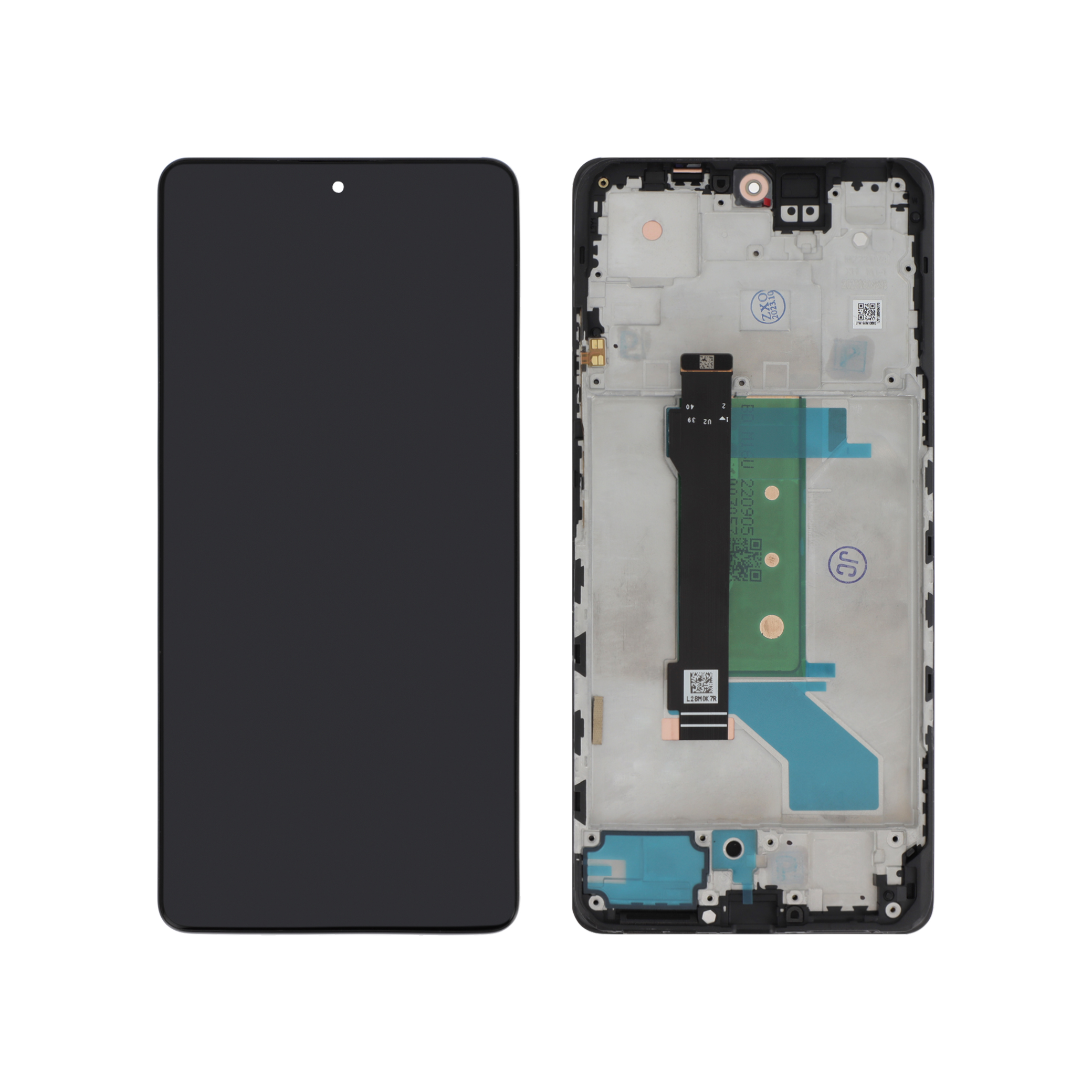 3701569370807-0000 Ecrã Display para Xiaomi Redmi Note 12 Pro+ 5G (Com Frame) - OEM ReLife - Image 1