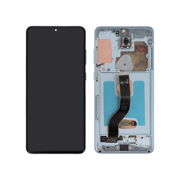 Ecrã Display para Samsung Galaxy S20+ (G985F/G986B) Azul - OEM ReLife