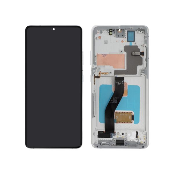 Ecrã Display para Samsung Galaxy S21 Ultra (G998B) Prateado - OEM ReLife