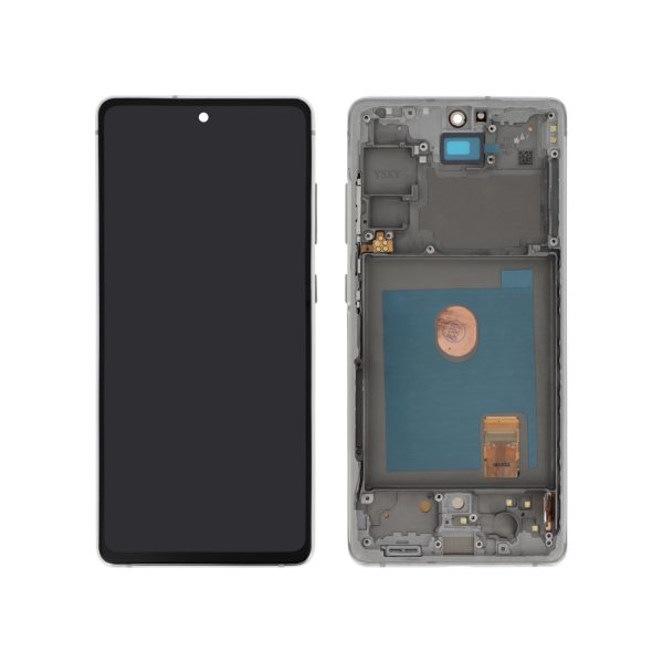 Ecrã Display Branco para Samsung Galaxy S20 FE 4G/5G (Com Frame) (G780F) - OEM ReLife