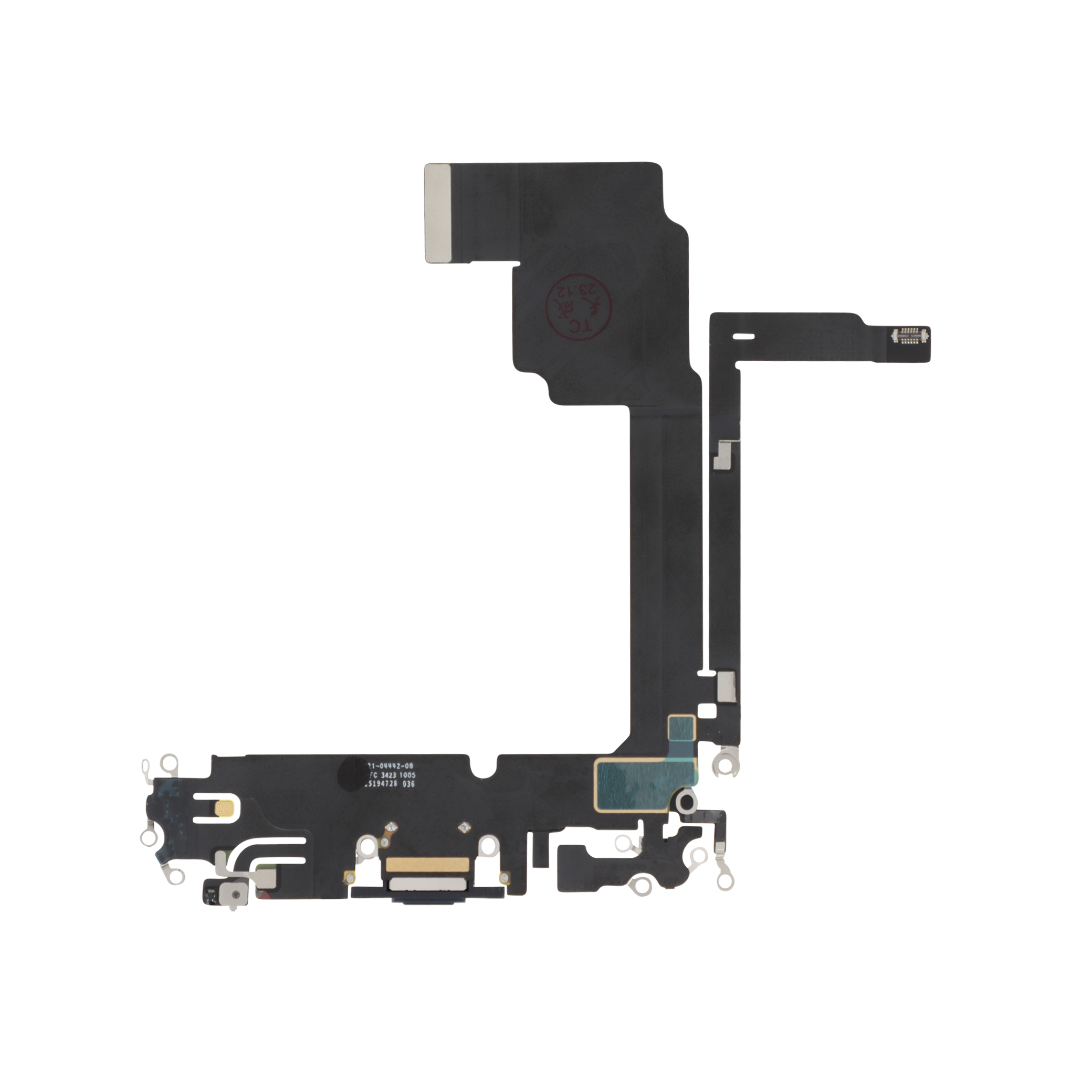 3701569391017-0000 Flex do Conector de Carga Azul Titânio para iPhone 15 Pro Max - OEM ReLife - Image 1