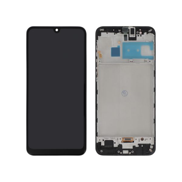 Ecrã Display OLED Preto para Samsung Galaxy M31 (M315F) com Frame