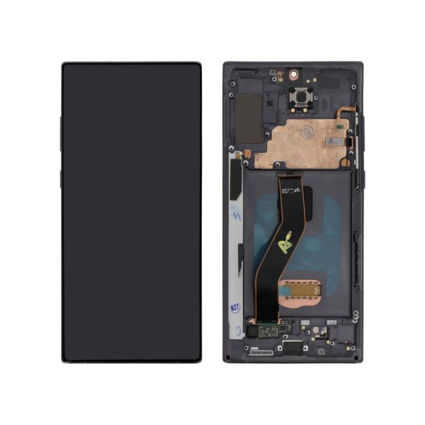 Ecrã Display para Samsung Galaxy Note 10+ (N975F) Preto, com Frame - OEM ReLife
