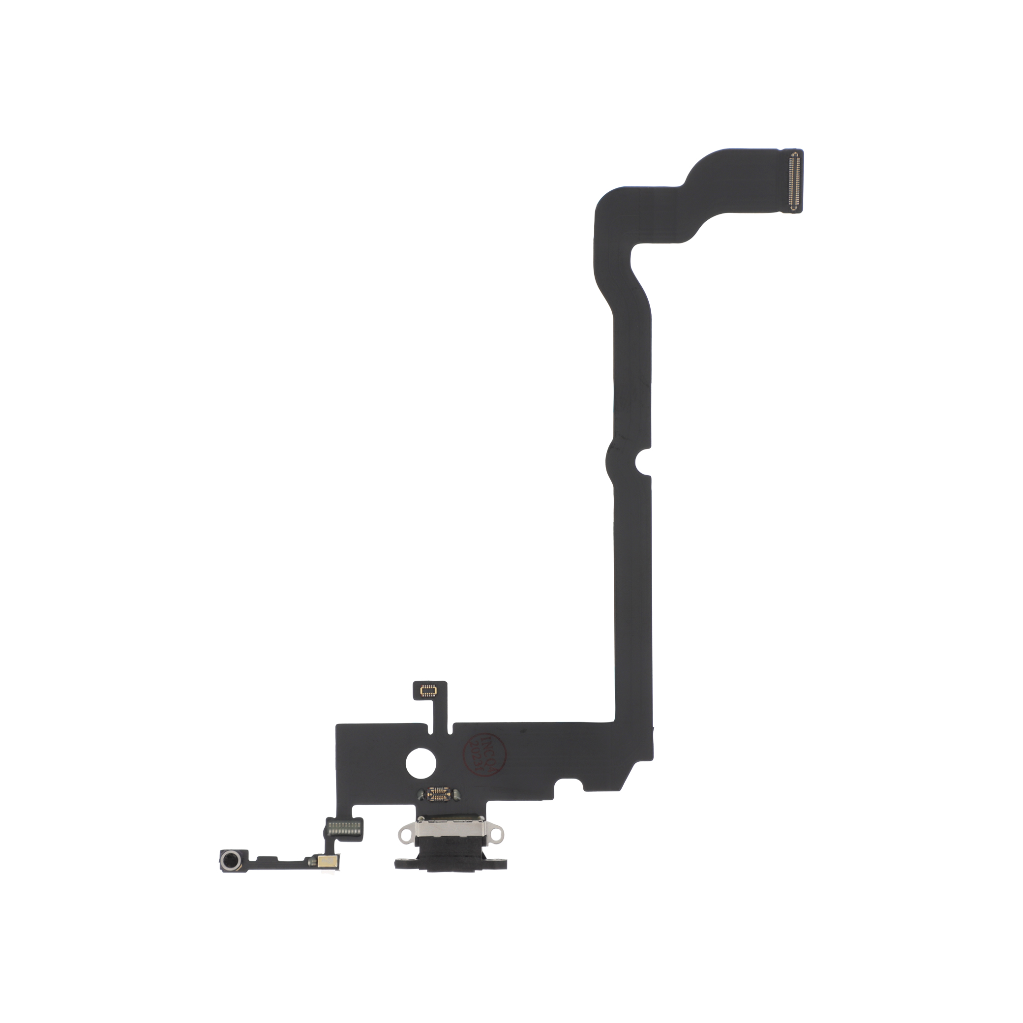 3701569394384-0001 Flex do Conector de Carga para iPhone XS Max - Preto - Image 1