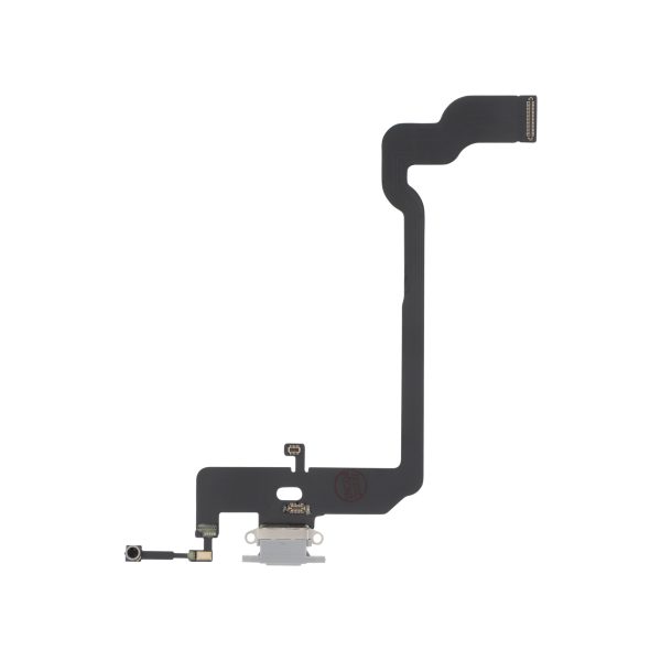 Flex do Conector de Carga para iPhone XS Prateado
