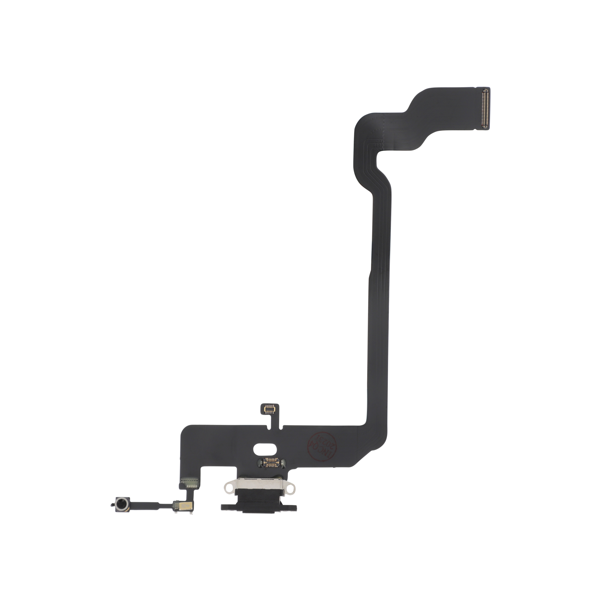 3701569394414-0000 Flex do Conector de Carga para iPhone XS - Preto - Image 1