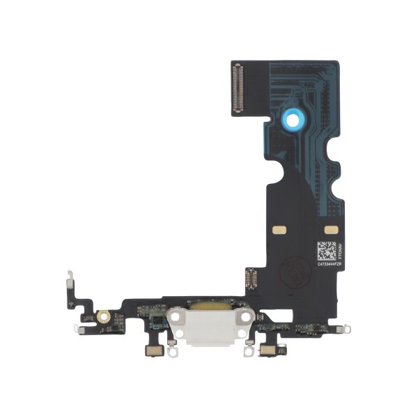 Flex do Conector de Carga para iPhone SE (2e gén) Branco