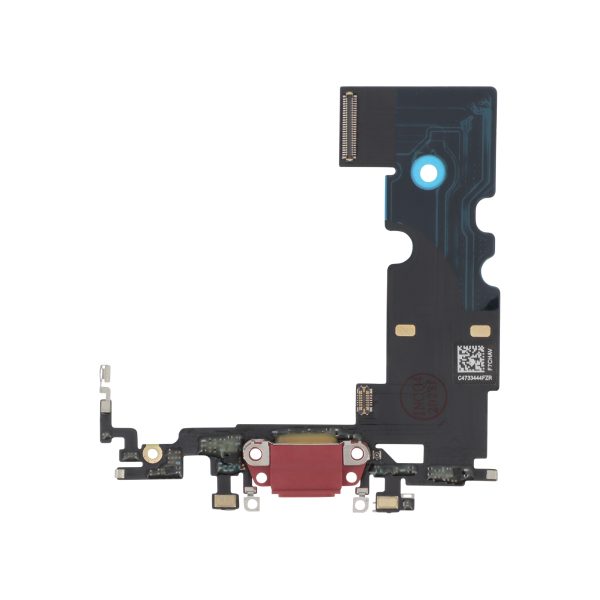 Flex / Placa de carga para iPhone SE (2.ª gen) — Vermelho