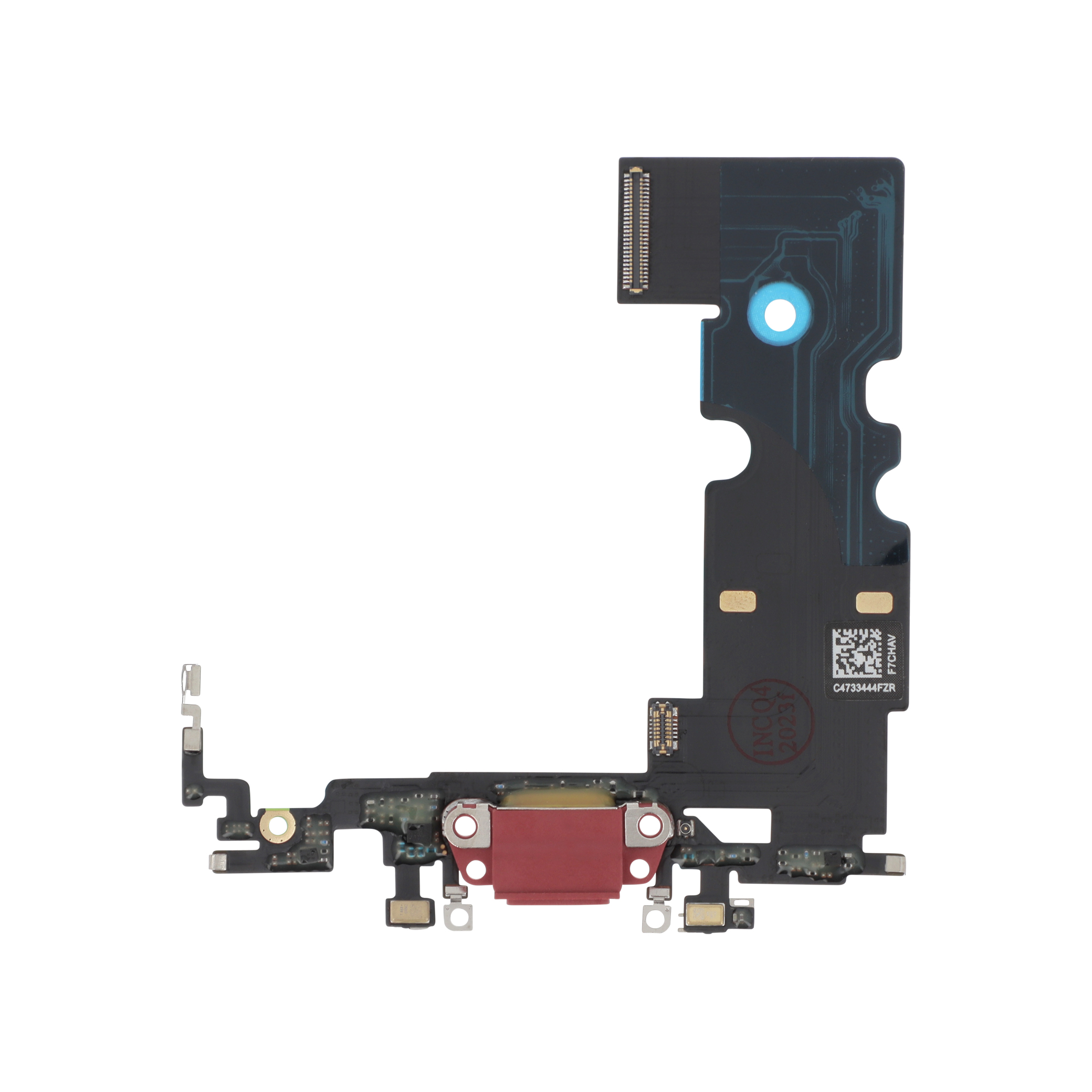 3701569394544-0000 Flex / Placa de carga para iPhone SE (2.ª gen) — Vermelho - Image 1