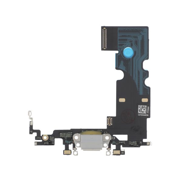 Flex do Conector de Carga Branco para iPhone 8