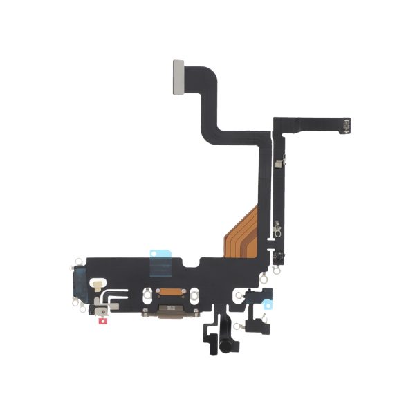 Flex do Conector de Carga para iPhone 13 Pro - Dourado