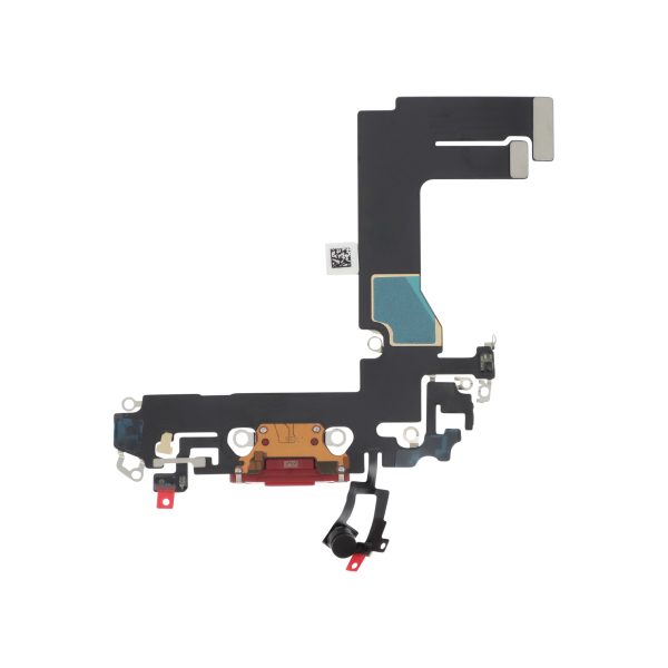 Flex do Conector de Carga vermelho para iPhone 13 mini