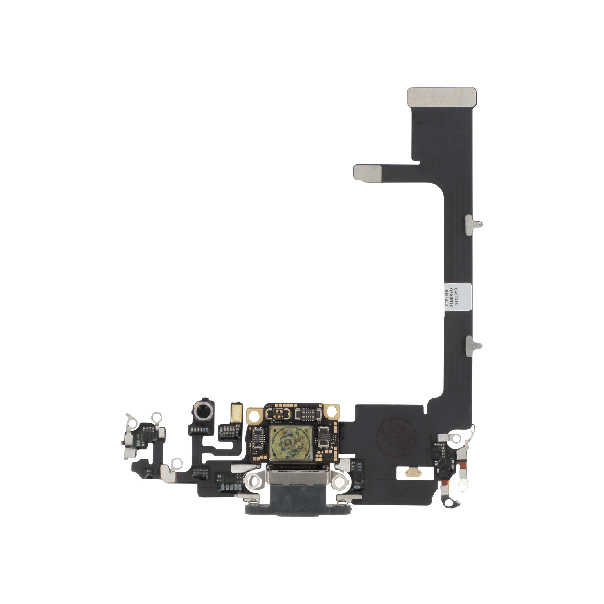 3701569395107-0000 Flex do Conector de Carga para iPhone 11 Pro Verde - Image 1