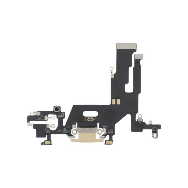 Flex do Conector de Carga para iPhone 11 - Amarelo
