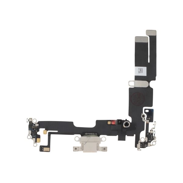 Flex do Conector de Carga Branco Estelar para iPhone 14 Plus - OEM ReLife