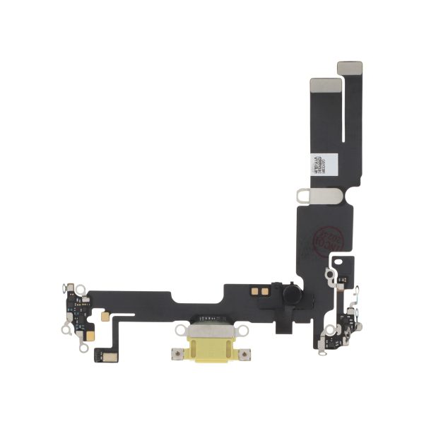 Flex do Conector de Carga Amarelo para iPhone 14 Plus - OEM ReLife