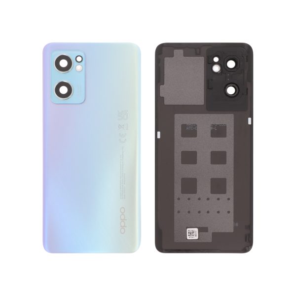 Tampa Traseira Azul para Oppo Find X5 Lite / Reno7 5G (SERVICE PACK)