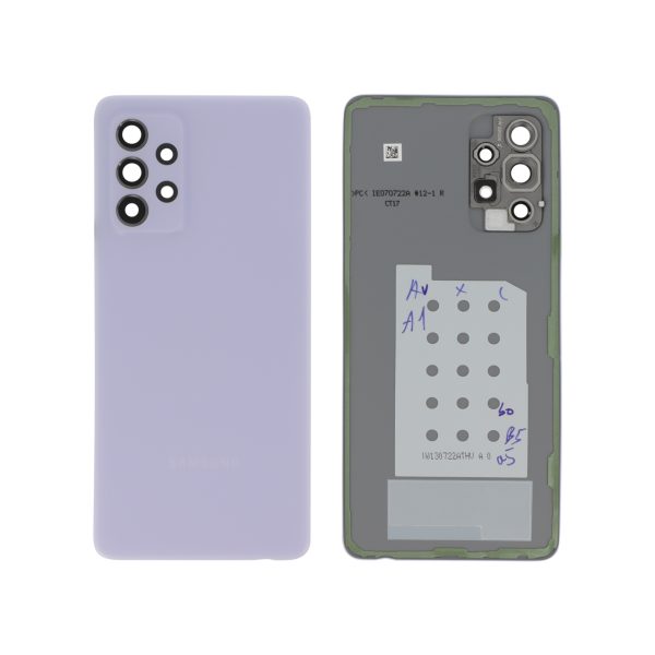 Tampa Traseira Roxa para Samsung Galaxy A52 (A525F/A526B) (SERVICE PACK)