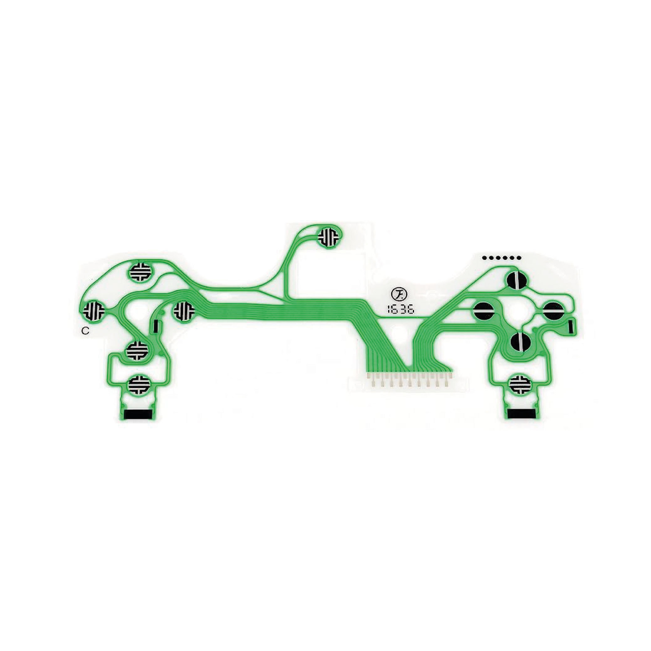 430-conductive-film-keypad-ribbon-cable-compatible-for-playstation-4-controller-_jdm-040_ Cabo Flex dos Botões para Comando DualShock 4 (JDM-040) - Consolas - Image 1