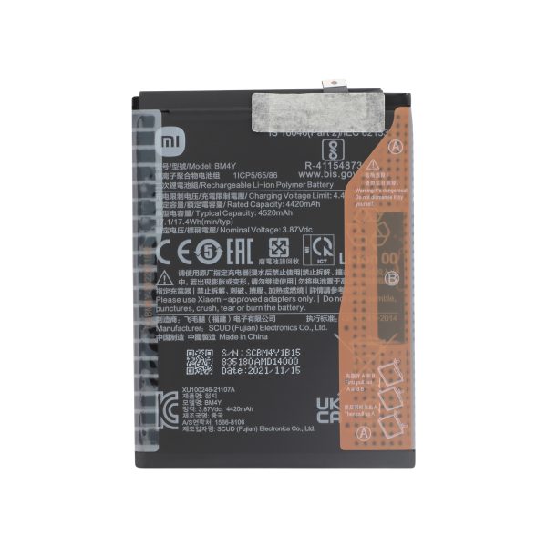 Bateria para Xiaomi Mi 11i 5G / Xiaomi Poco F3 (SKU 359813) (SERVICE PACK)