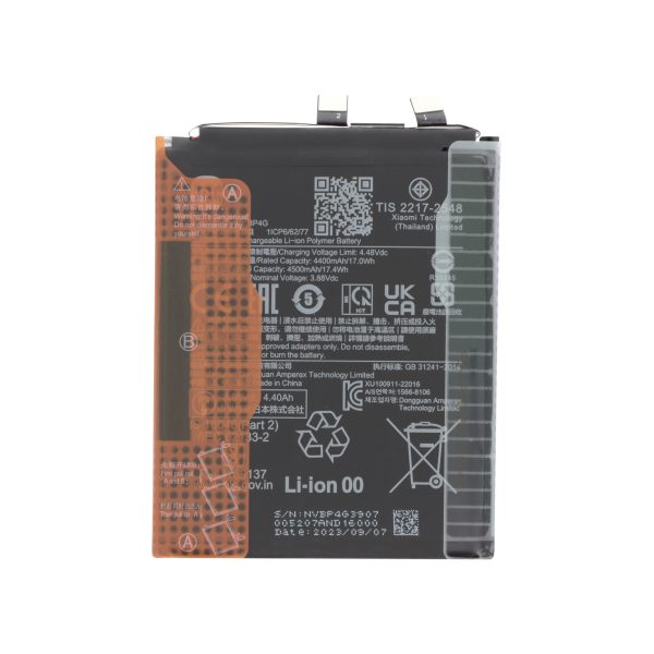 Bateria para Xiaomi 13 (SKU 756910) (SERVICE PACK)