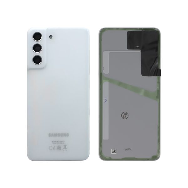 Tampa Traseira para Samsung Galaxy S21 FE (G990) Branca (SERVICE PACK)