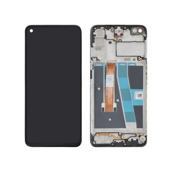 Ecrã Display completo preto para Oppo A72/A92 (SERVICE PACK)