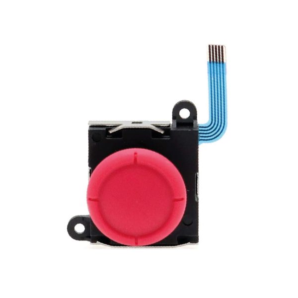 Joystick 3D Vermelho Joy-Con para Nintendo Switch / Switch Lite / Switch OLED