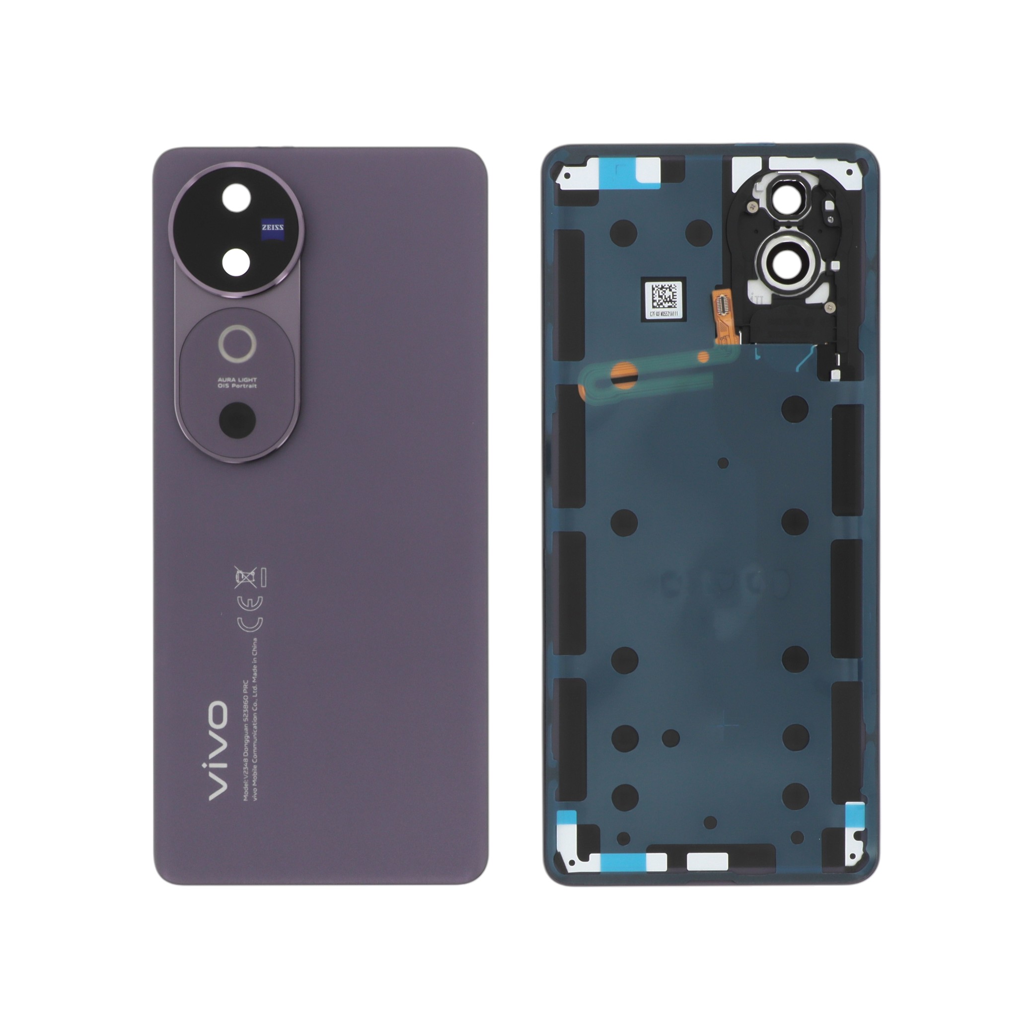 5435509-0000 Tampa Traseira para Vivo V40 5G Roxa (SERVICE PACK) - Image 1