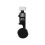 Botão Home 3D para iPhone (Preto) - Compatível