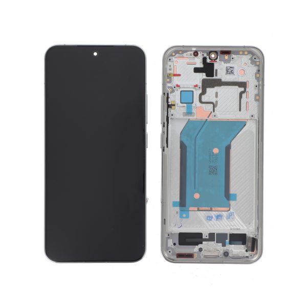 Ecrã Display completo branco para Xiaomi 14 (SERVICE PACK)