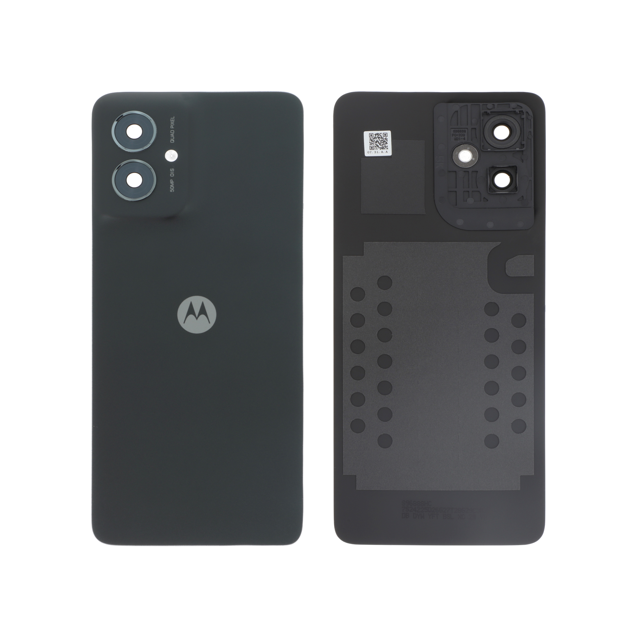 5558c28447-0000 Tampa Traseira para Motorola Moto G55 5G - Floresta Cinzenta (SERVICE PACK) - Image 1