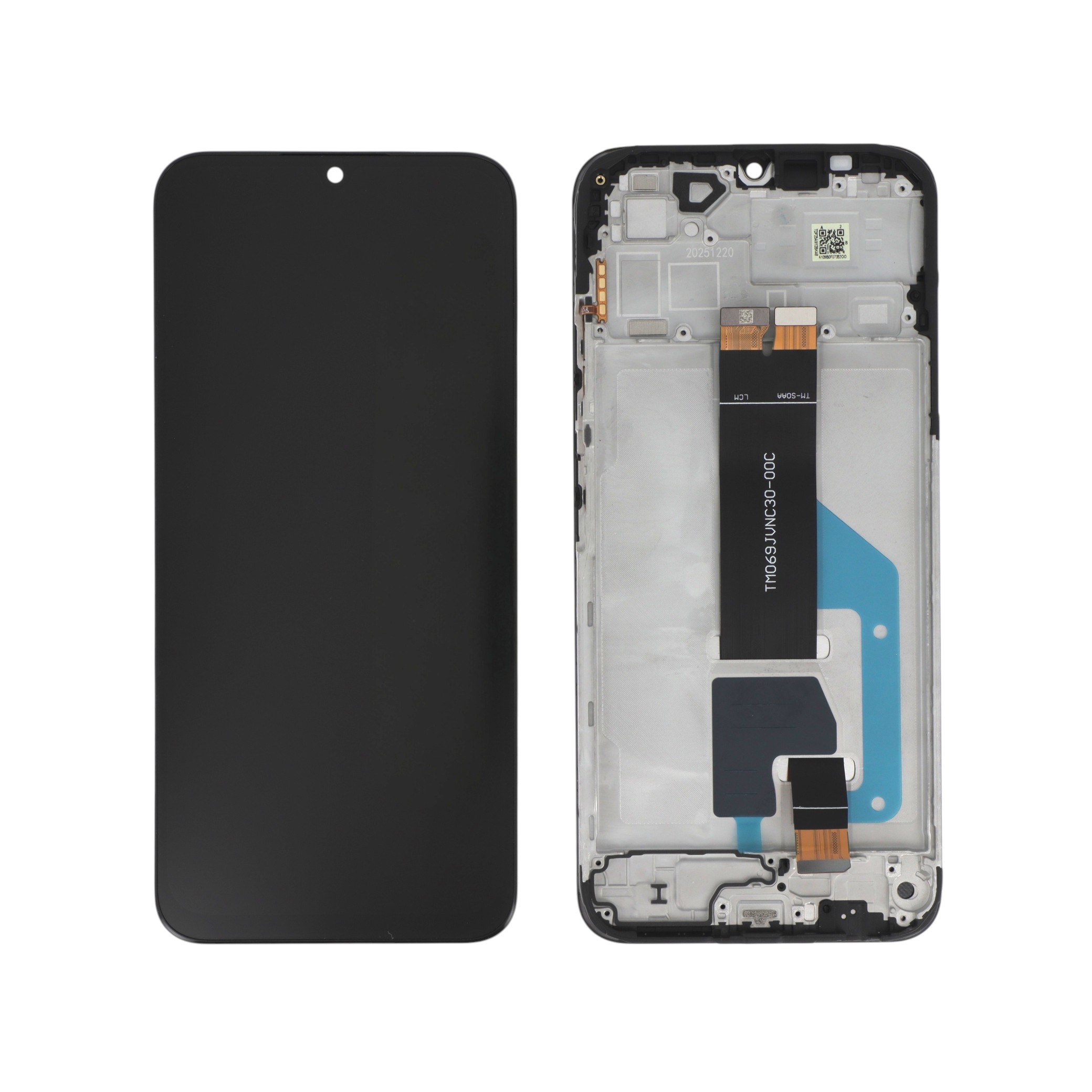 560001liaan00-0000 Ecrã Display completo preto para Xiaomi Redmi A7 Pro 4G (EU Versão) (SERVICE PACK) - Image 1