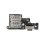 Flex do Conector de Carga + Leitor SIM para Xiaomi Redmi Note 14 4G (SERVICE PACK)