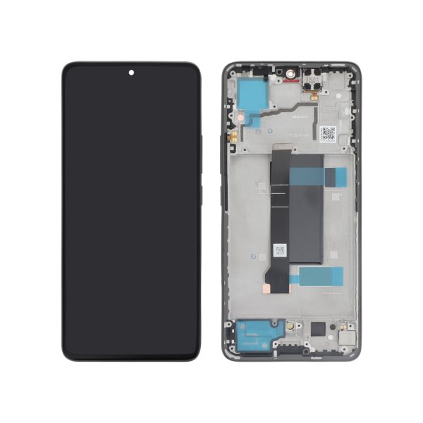 Ecrã Display Preto para Xiaomi Poco X6 / Redmi Note 13 Pro 5G (SERVICE PACK)