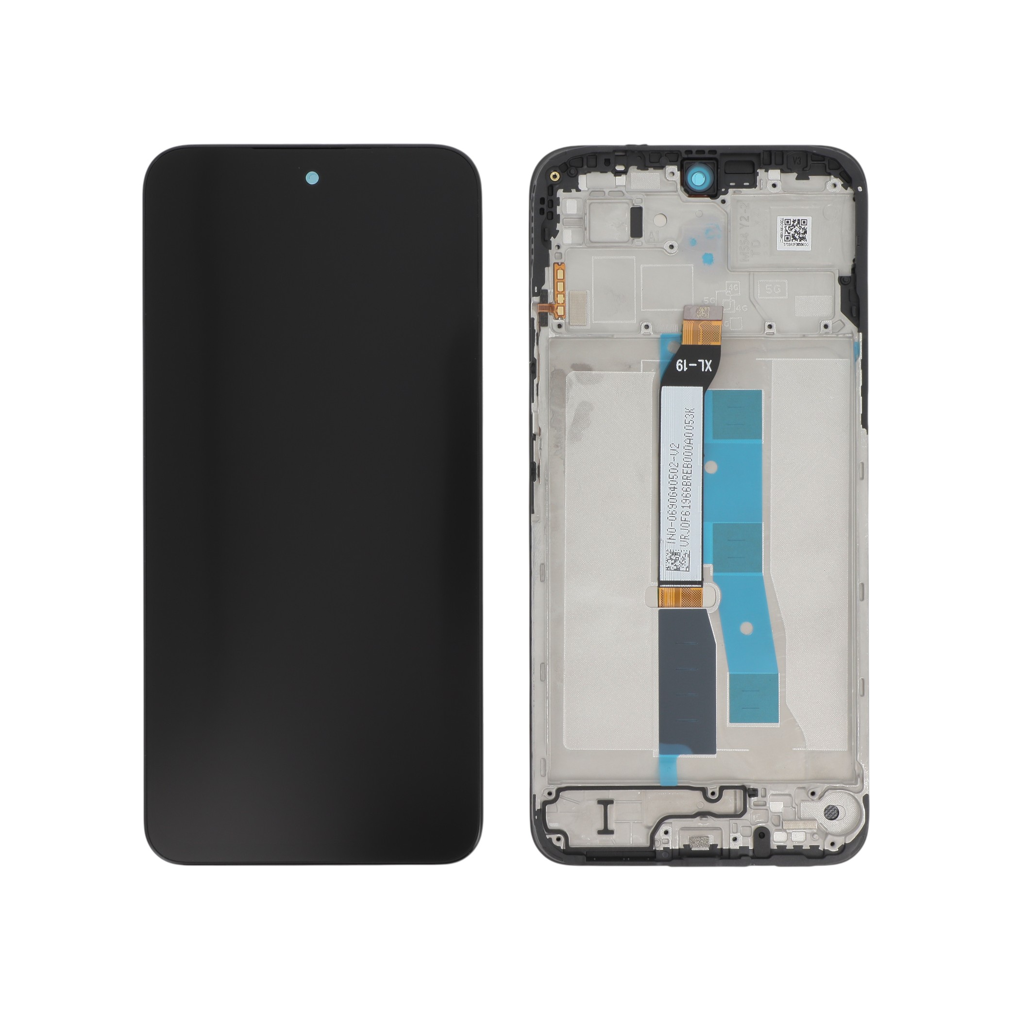 560002o19ap00-0000 Ecrã Display completo Preto para Xiaomi Poco M7 4G / Redmi 15 4G (SERVICE PACK) - Image 1